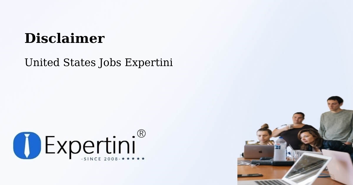Disclaimer – Ridgefield Park - United States Jobs Expertini